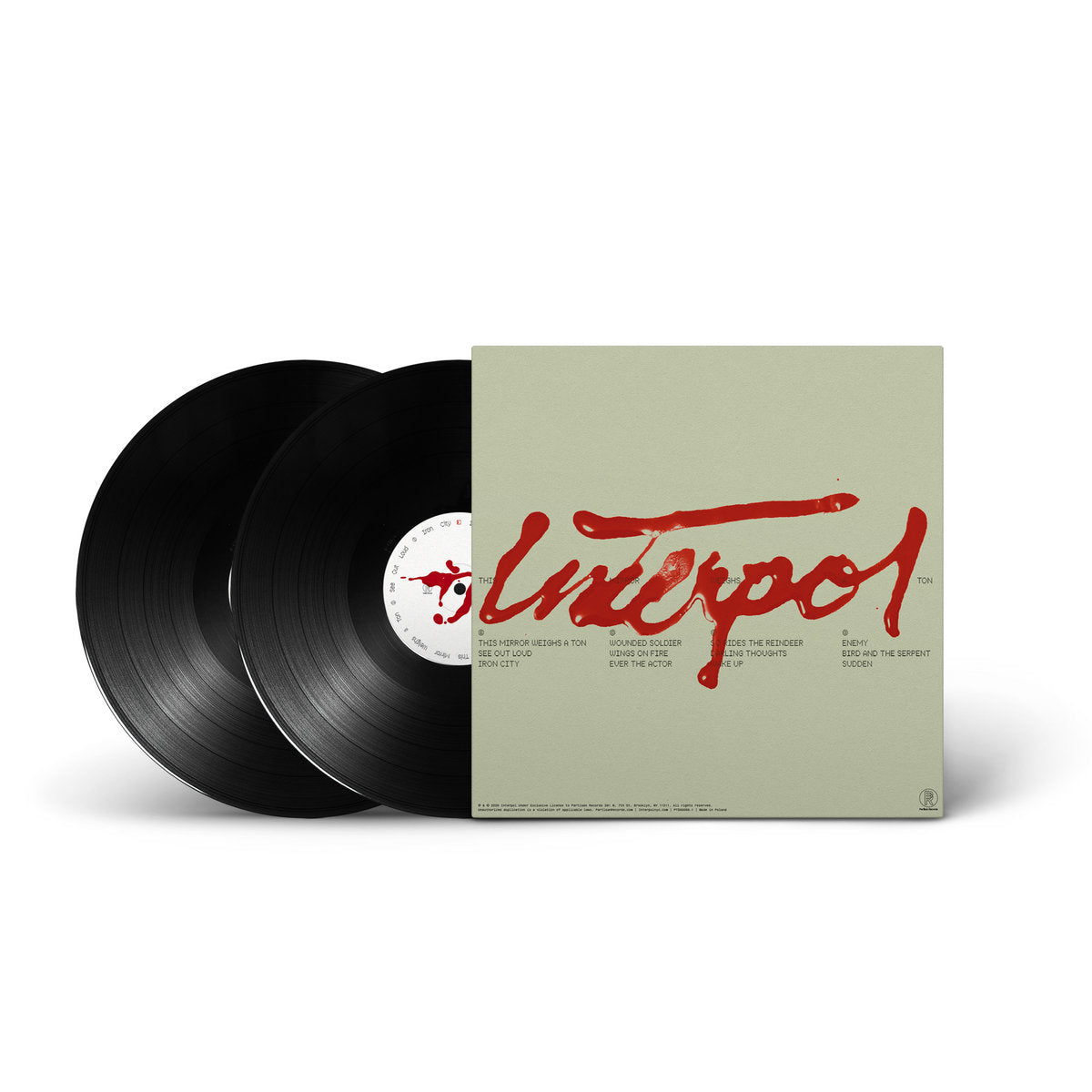 Interpol - This Mirror Weighs A Ton (Indie Exclusive Transparent Red) - LP