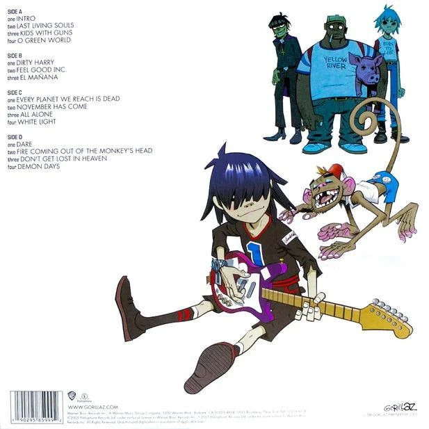 Gorillaz - Demon Days - 2LP - Gramofonik