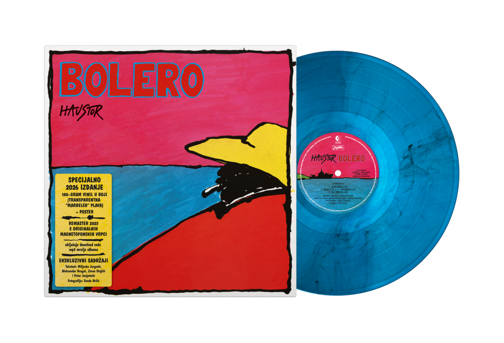 Haustor - Bolero - specijalno 2026 izdanje (blue marbled vinyl + poster) - LP
