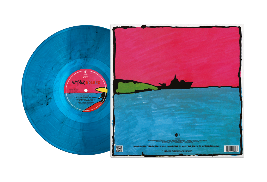 Haustor - Bolero - specijalno 2026 izdanje (blue marbled vinyl + poster) - LP