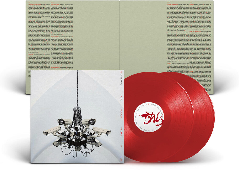 Interpol - This Mirror Weighs A Ton (Indie Exclusive Transparent Red) - LP