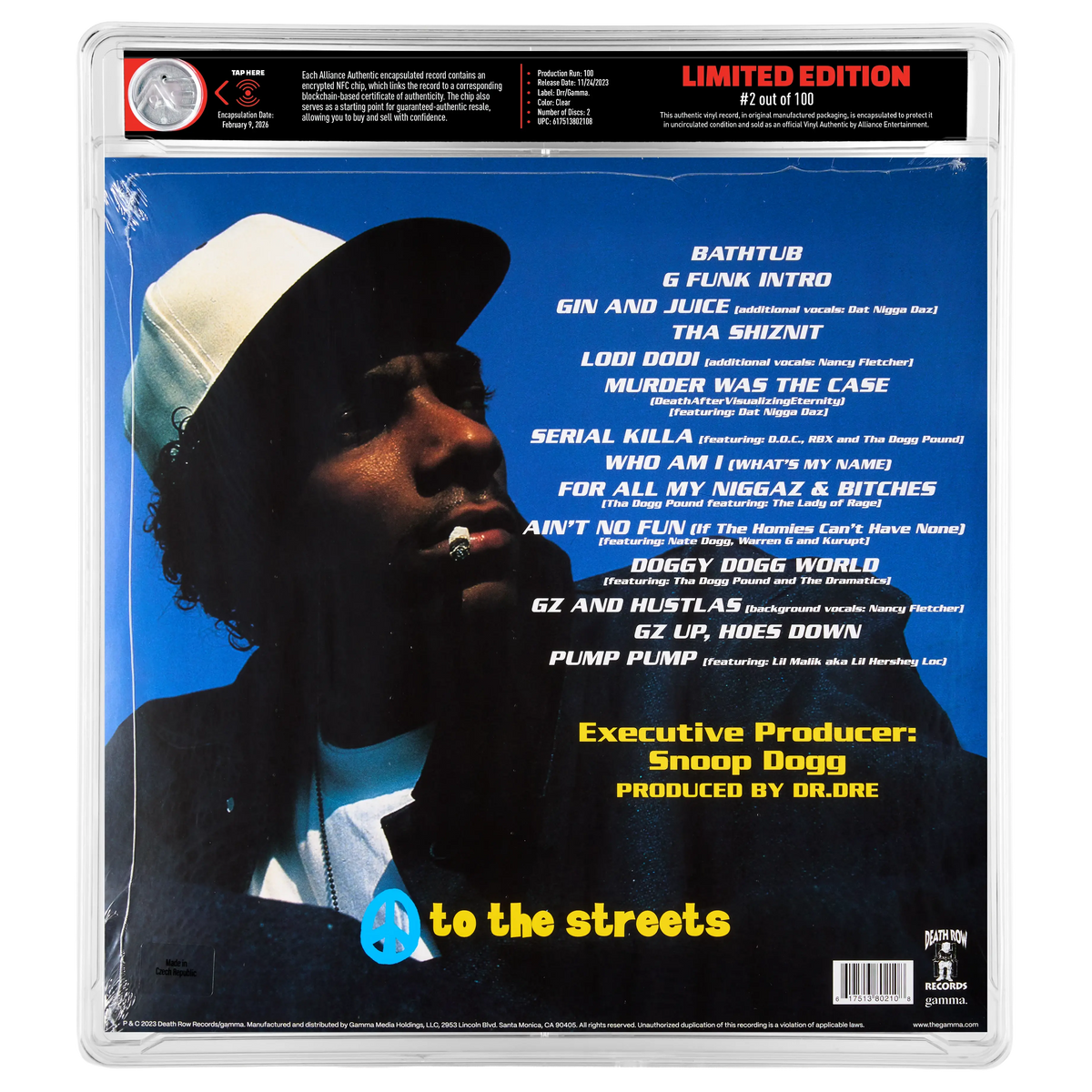 Snoop Doggy Dogg - Doggystyle (Clear Vinyl) - LP
