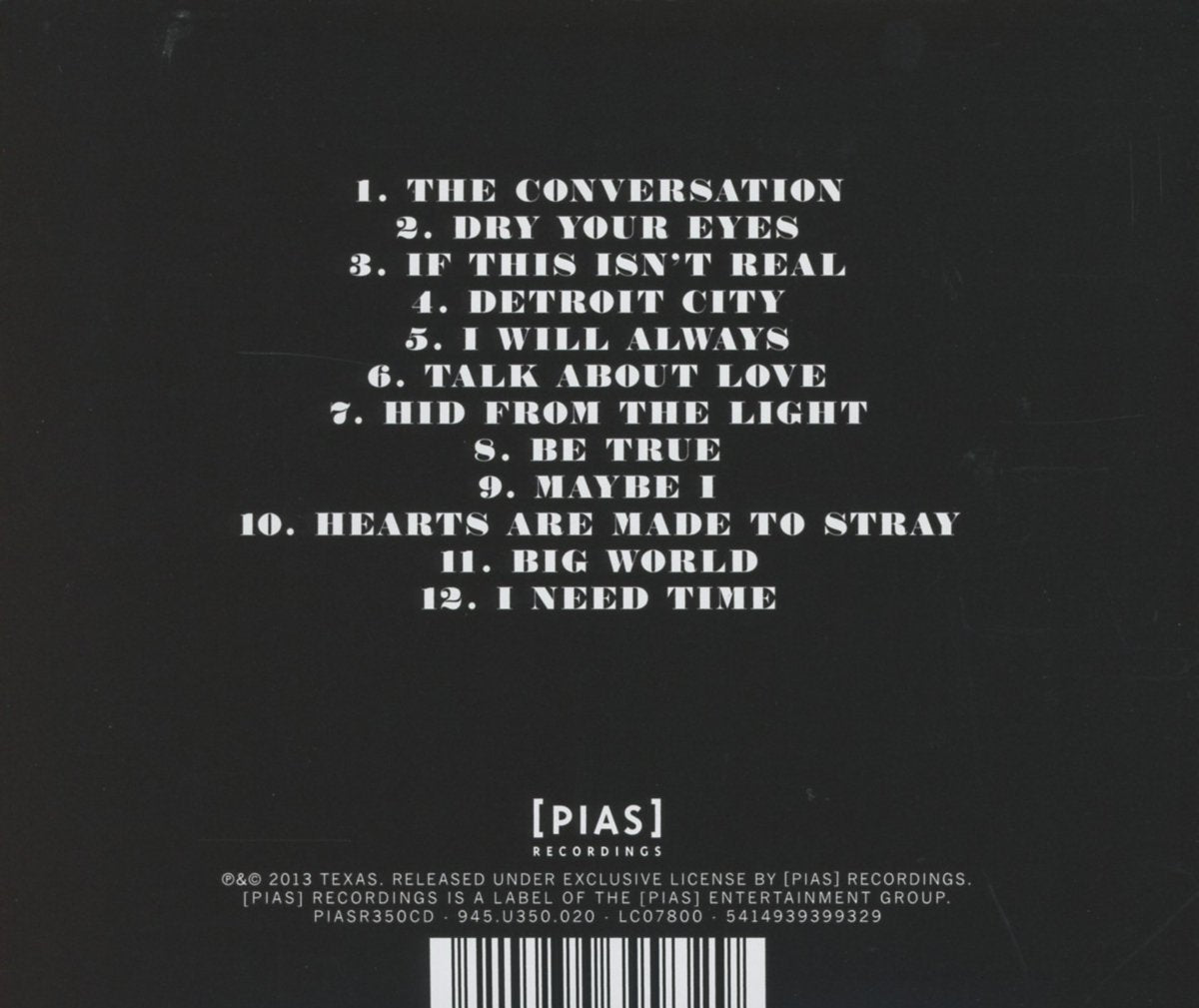 Texas - The Conversation - LP