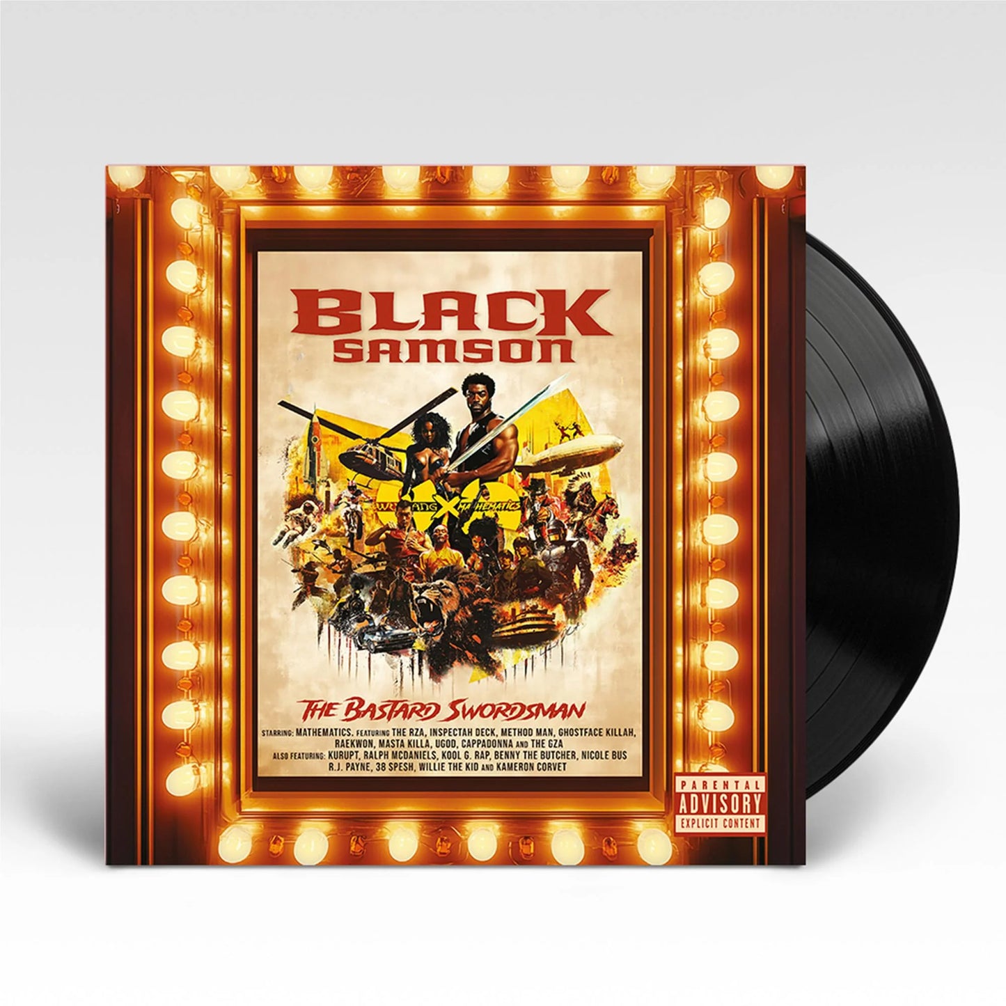 Wu-Tang Clan x Mathematics - Black Samson/The Bastard Swordsman LP