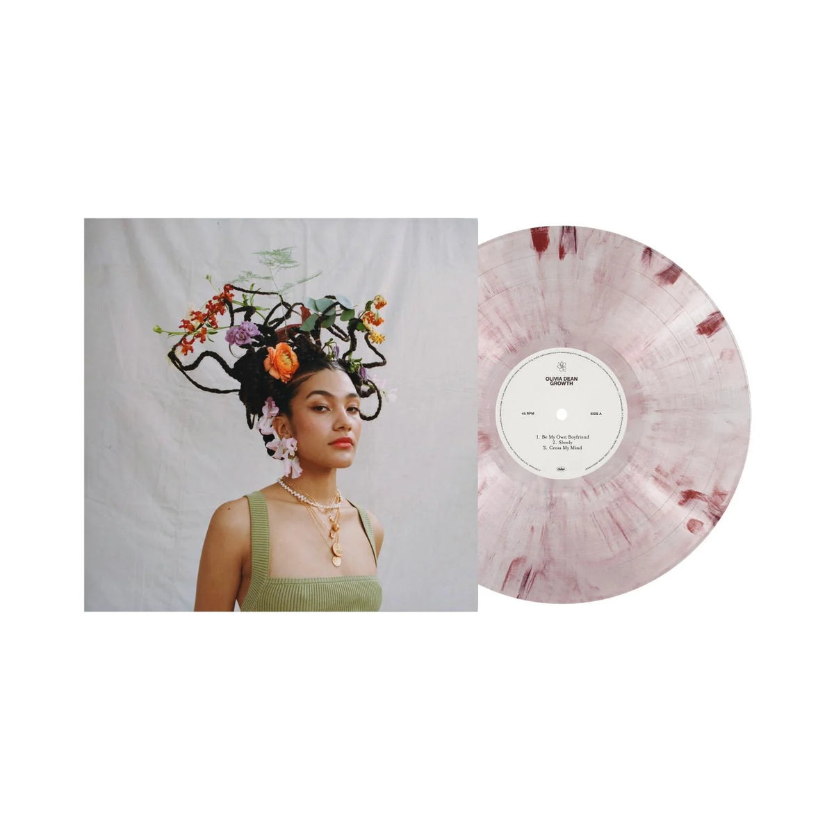 Olivia Dean – Growth (EP) (5th Anniversay Limited 10in Pink Marble Vinyl) - LP