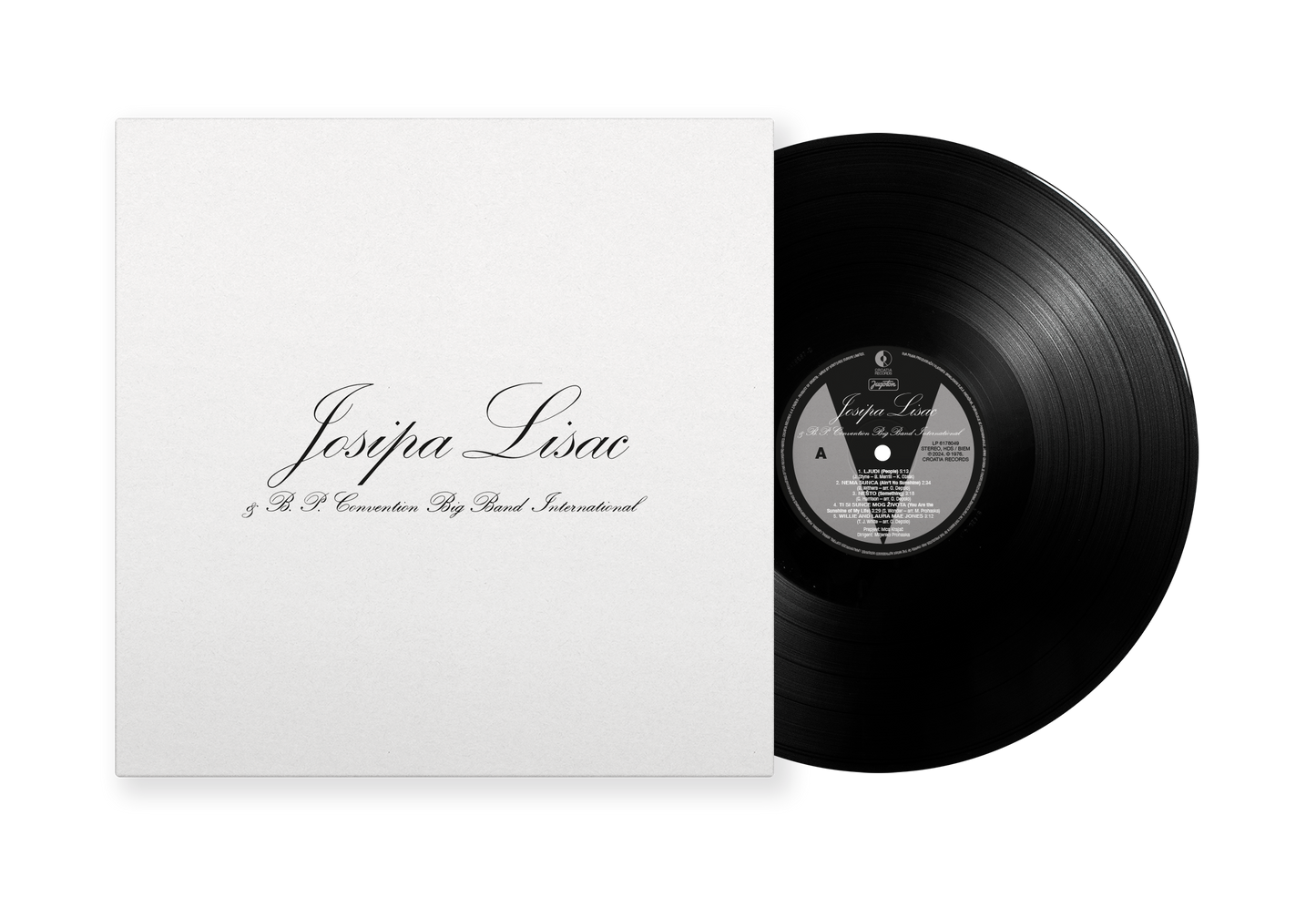 Josipa Lisac & B.P. Convention Big Band  International - LP