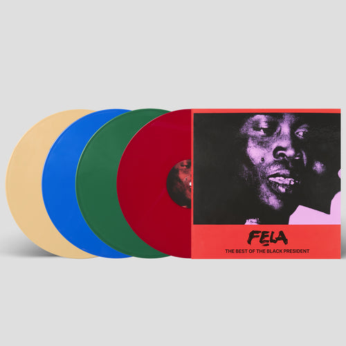 Fela Kuti - The Best Of The Black President - 4LP BOX SET - Gramofonik