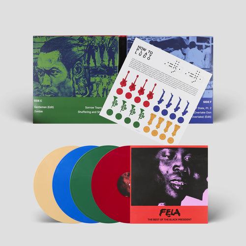 Fela Kuti - The Best Of The Black President - 4LP BOX SET - Gramofonik