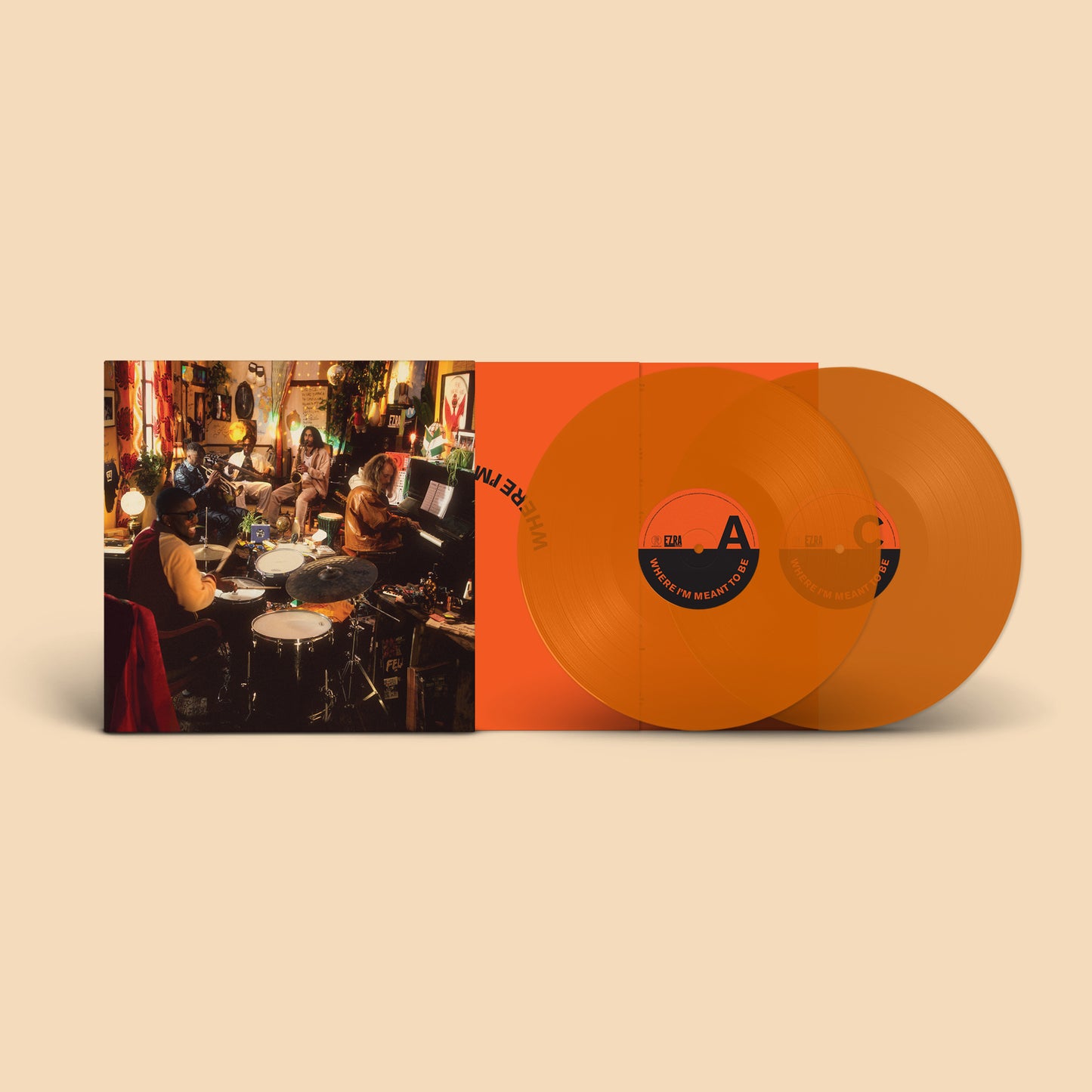 Ezra Collective - Where I'm Meant To Be (Orange) - 2LP