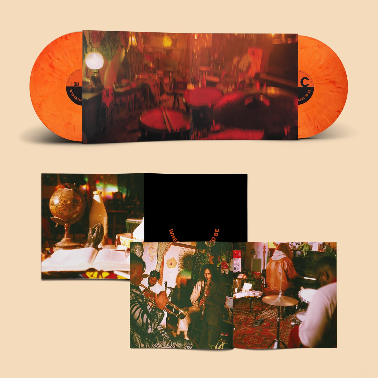 Ezra Collective - Where I'm Meant To Be (Orange) - 2LP
