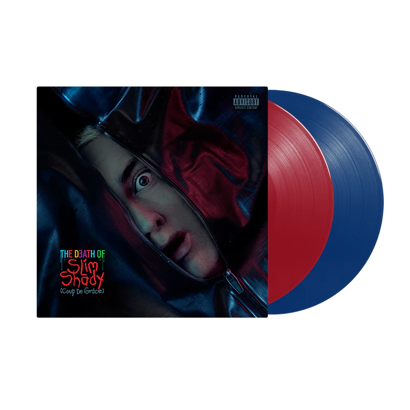 Eminem - The Death of Slim Shady(Coup de Grâce) (Standard Red & Blue Opaque) - 2LP
