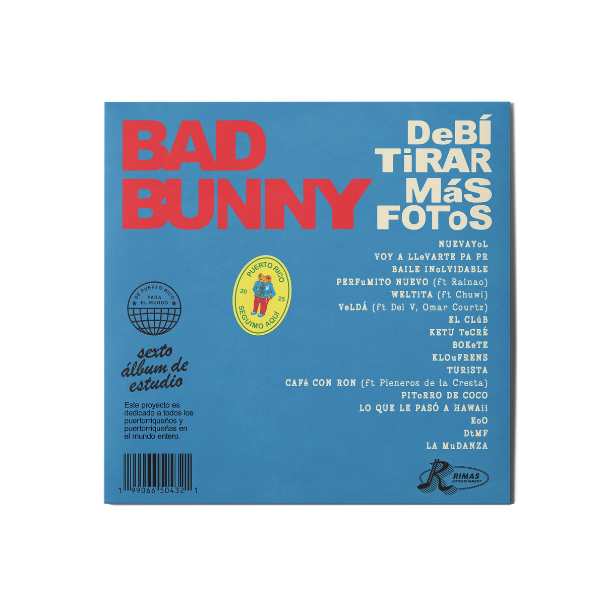 Bad Bunny - Debi Tirar Mas Fotos - 2LP - Gramofonik