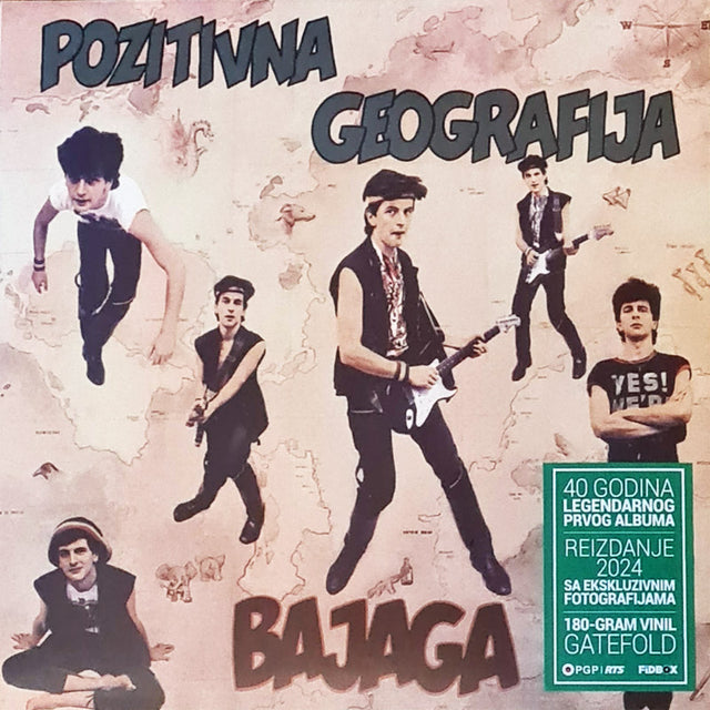 Bajaga - Pozitivna geografija (reizdanje 2024) - LP - Gramofonik