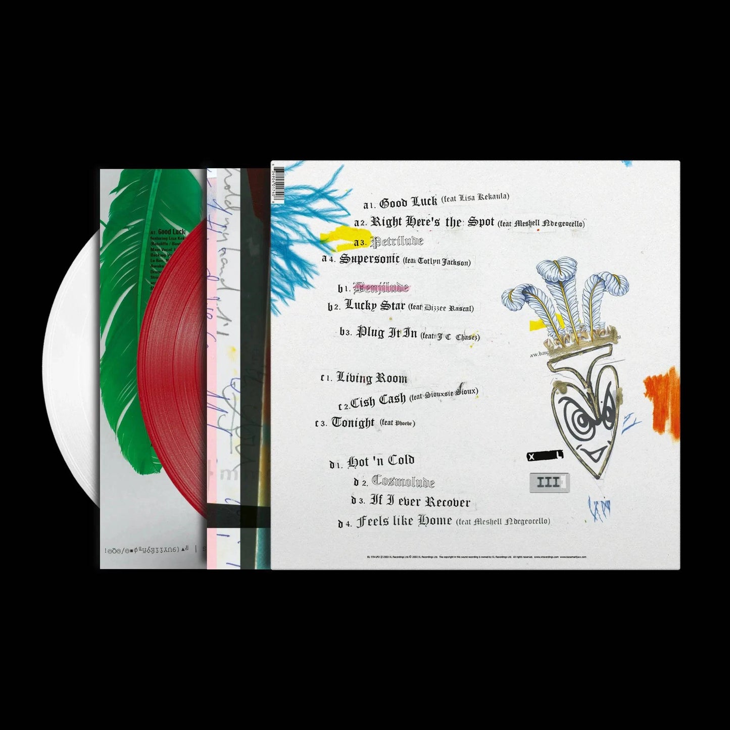 Basment Jaxx - Kish Kash (Red/White Vinyl) - 2LP - Gramofonik