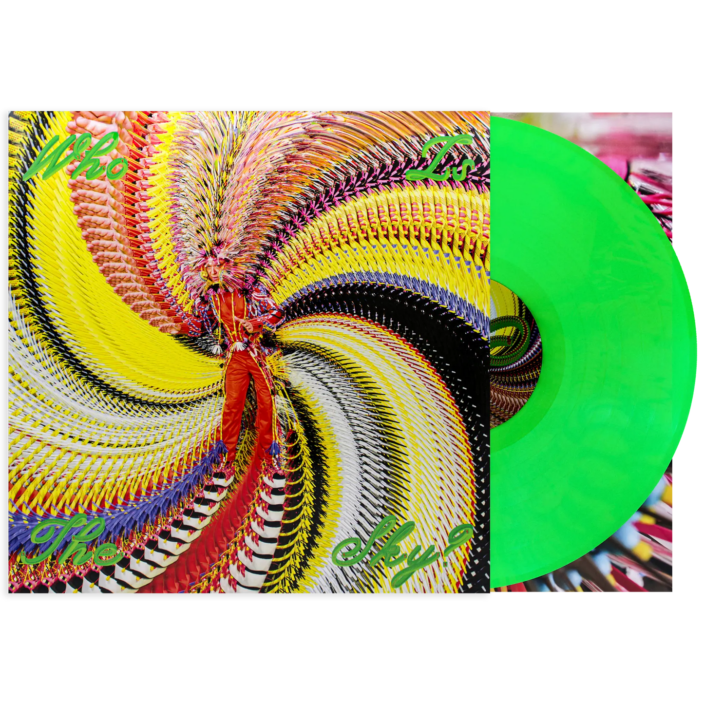 David Byrne - Who Is The Sky? (Apple Green) - LP - Gramofonik