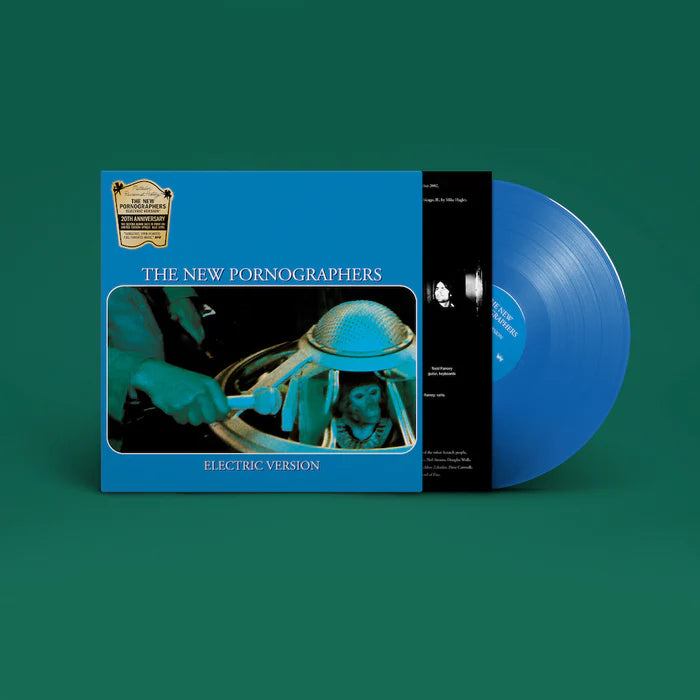 The New Pornographers - Electric Version ( 20th Anniversary Edition Blue) - LP