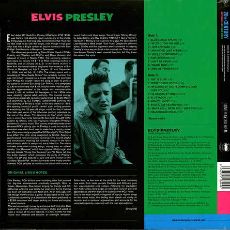 Elvis Presley - Debut Album 12'' - LP - Gramofonik