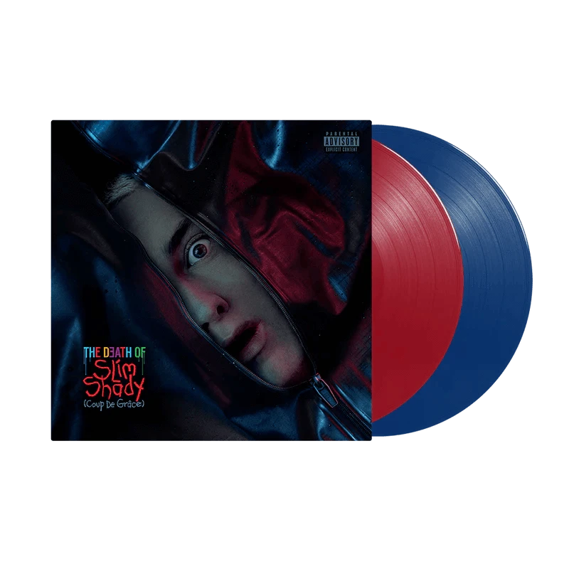 Eminem - The Death of Slim Shady(Coup de Grâce) (Standard Red & Blue Opaque) - 2LP - Gramofonik