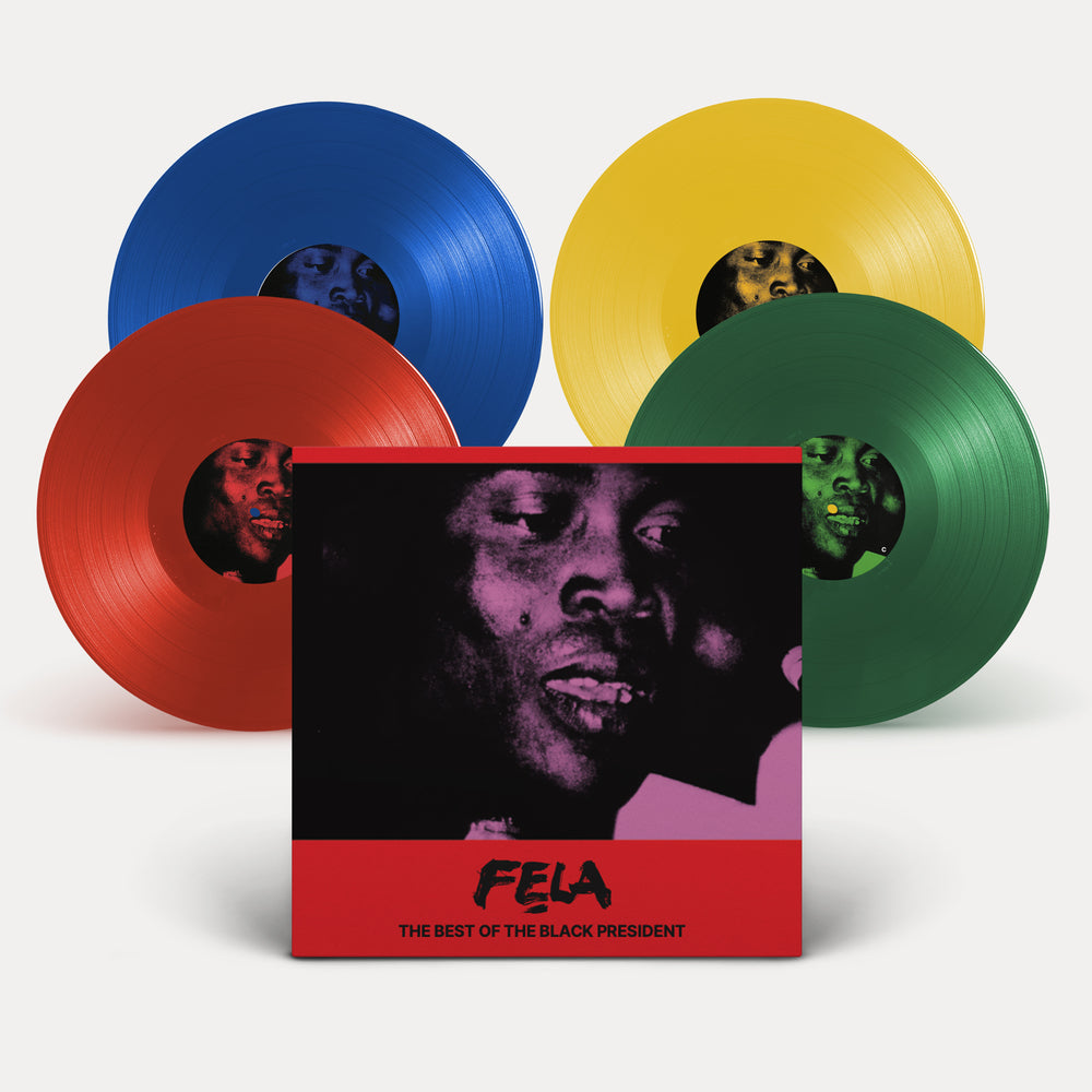 Fela Kuti - The Best Of The Black President - 4LP BOX SET - Gramofonik