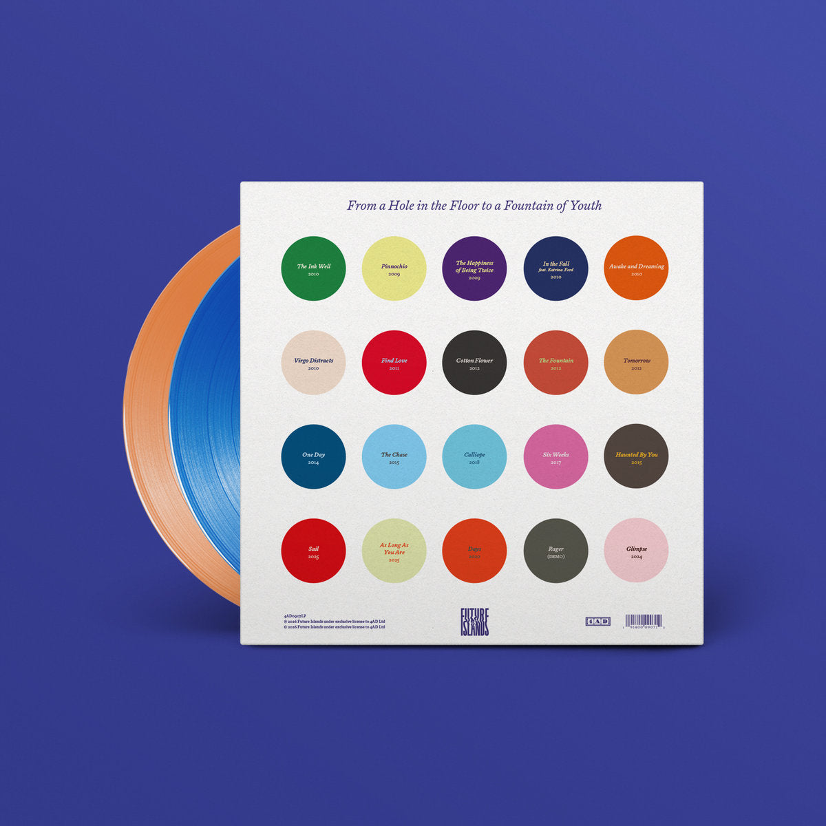 Future Islands - From a Hole in the Floor to a Fountain of Youth (Blue & Apricot) - 2LP - Gramofonik