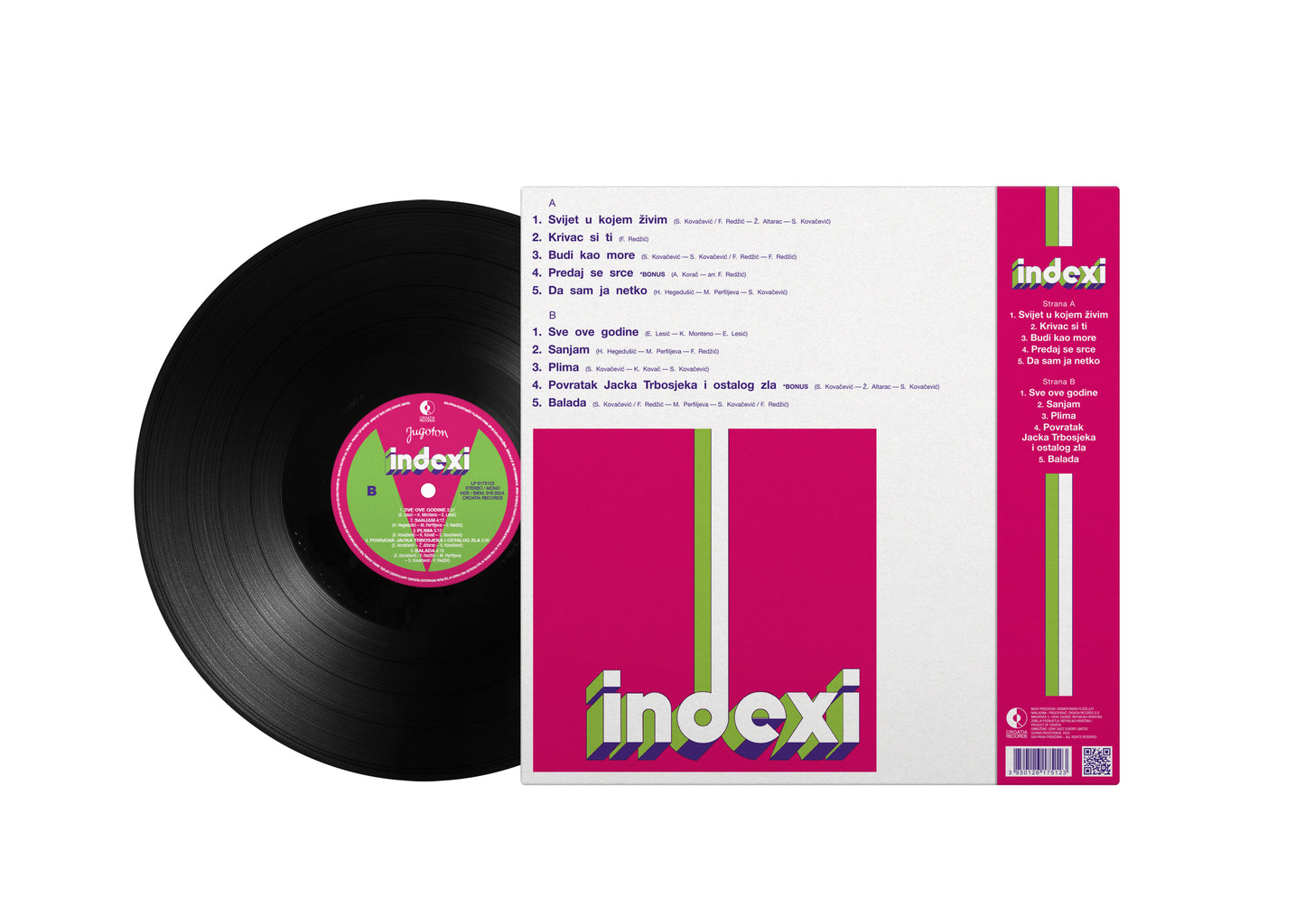Indexi - Indexi - LP - Gramofonik