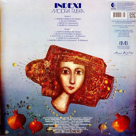 Indexi - Modra rijeka - LP - Gramofonik