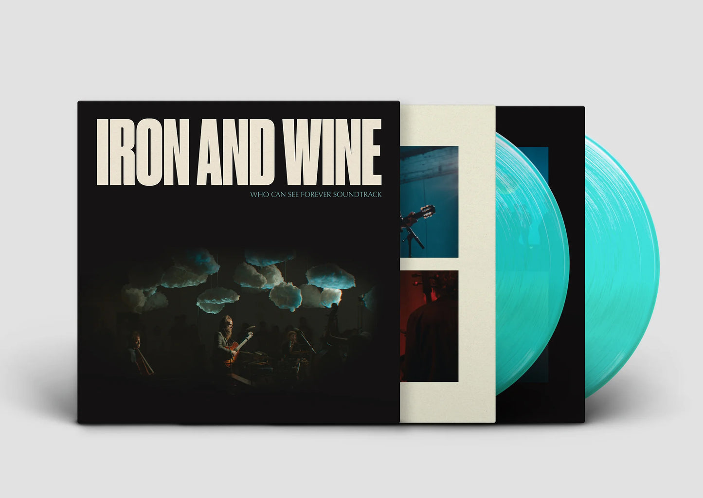 Iron & Wine - Who Can See Forever Soundtrack (Glacial Blue Vinyl) - LP - Gramofonik