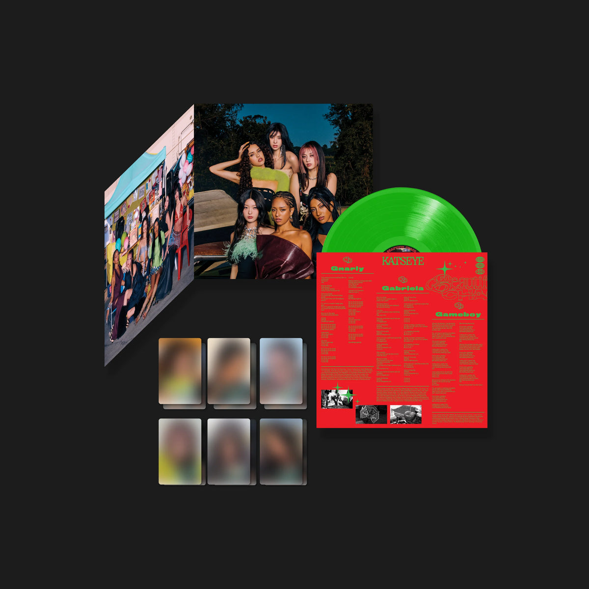 Katseye - Beautiful Chaos (Neon Lime 12inch EP) - LP - Gramofonik