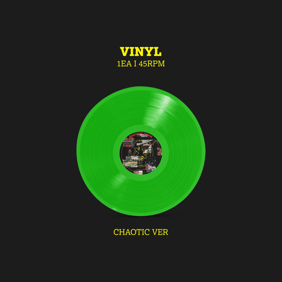 Katseye - Beautiful Chaos (Neon Lime 12inch EP) - LP - Gramofonik