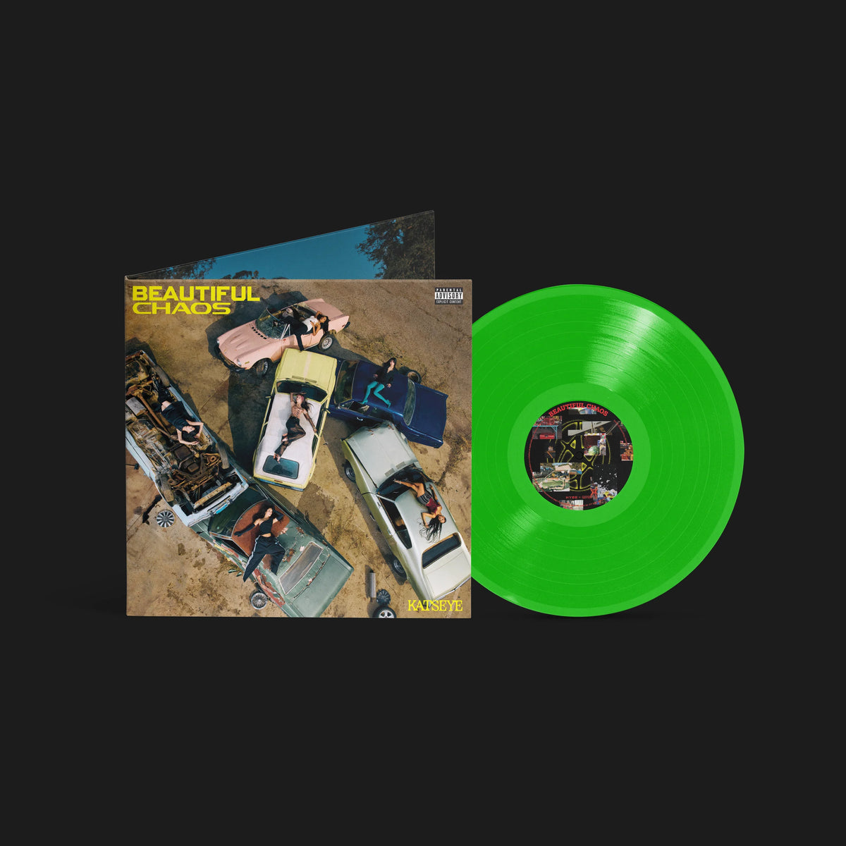 Katseye - Beautiful Chaos (Neon Lime 12inch EP) - LP - Gramofonik