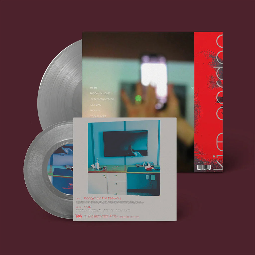 Kim Gordon - The Collective (Deluxe Edition) - LP + Bonus 7'' - Silver Vinyl - LP - Gramofonik