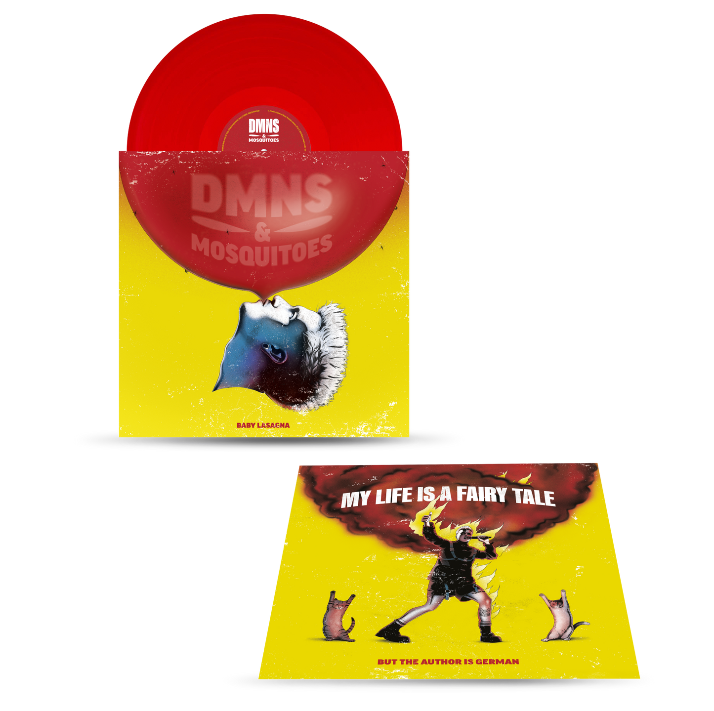 Baby Lasagna - Demons & Mosquitoes (Red) - LP
