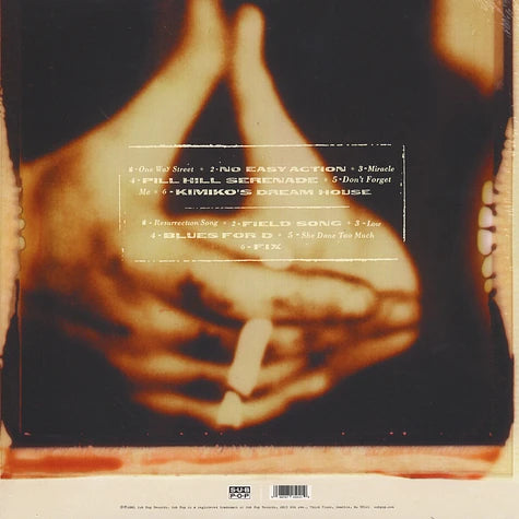 Gramofonik vinyl LP of Mark Lanegan's Field Songs featuring the album cover artwork and record on a turntable.