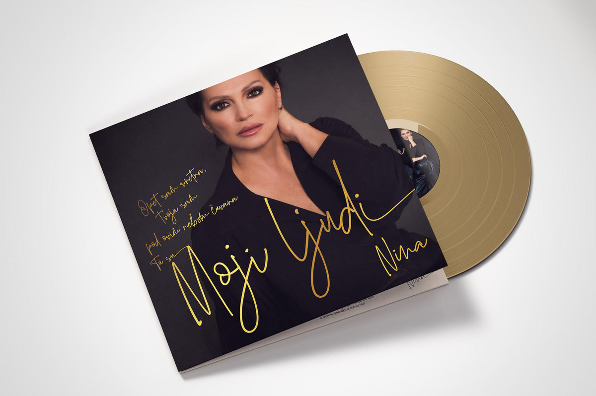 Nina Badrić - Moji Ljudi (zlatna ploča) - LP - Gramofonik
