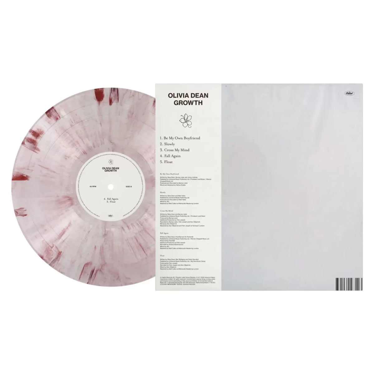 Olivia Dean – Growth (EP) (5th Anniversay Limited 10in Pink Marble Vinyl) - LP