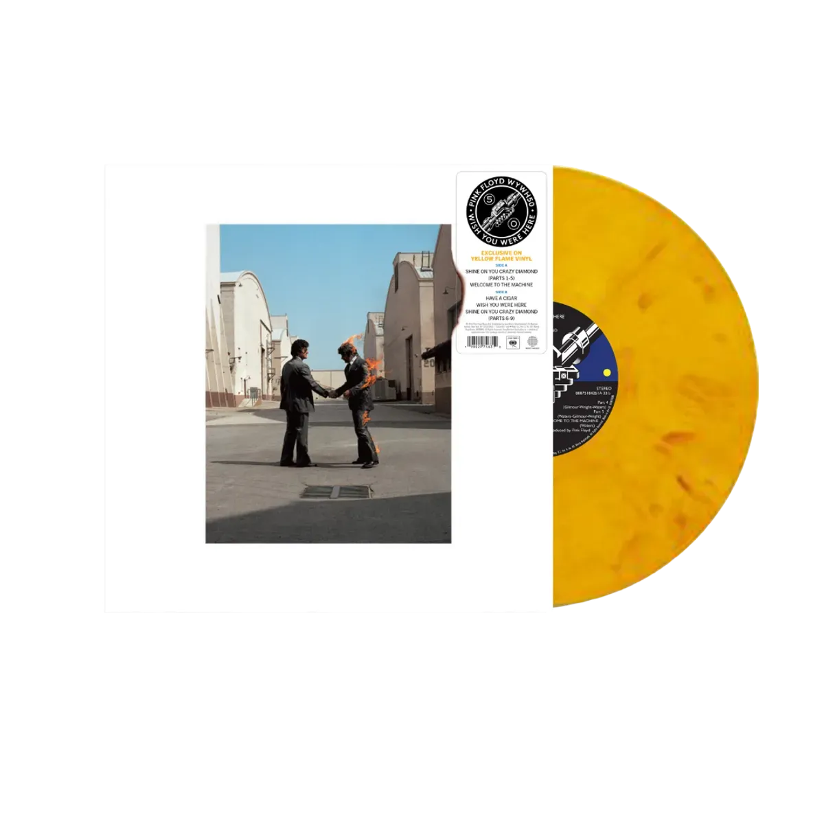 Pink Floyd - Wish You Were Here (50th Anniversary - Yellow Flame) - LP - Gramofonik
