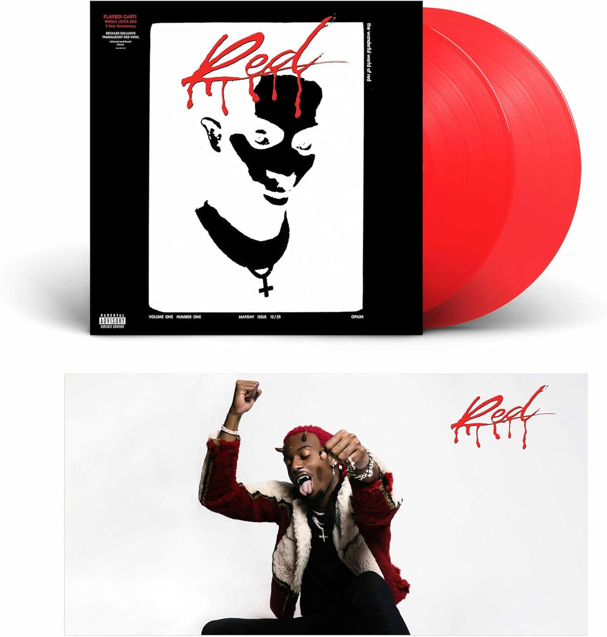 Playboi Carti - Whole Lotta Red (5th Anniversary Edition, Red Vinyl) - 2 LP