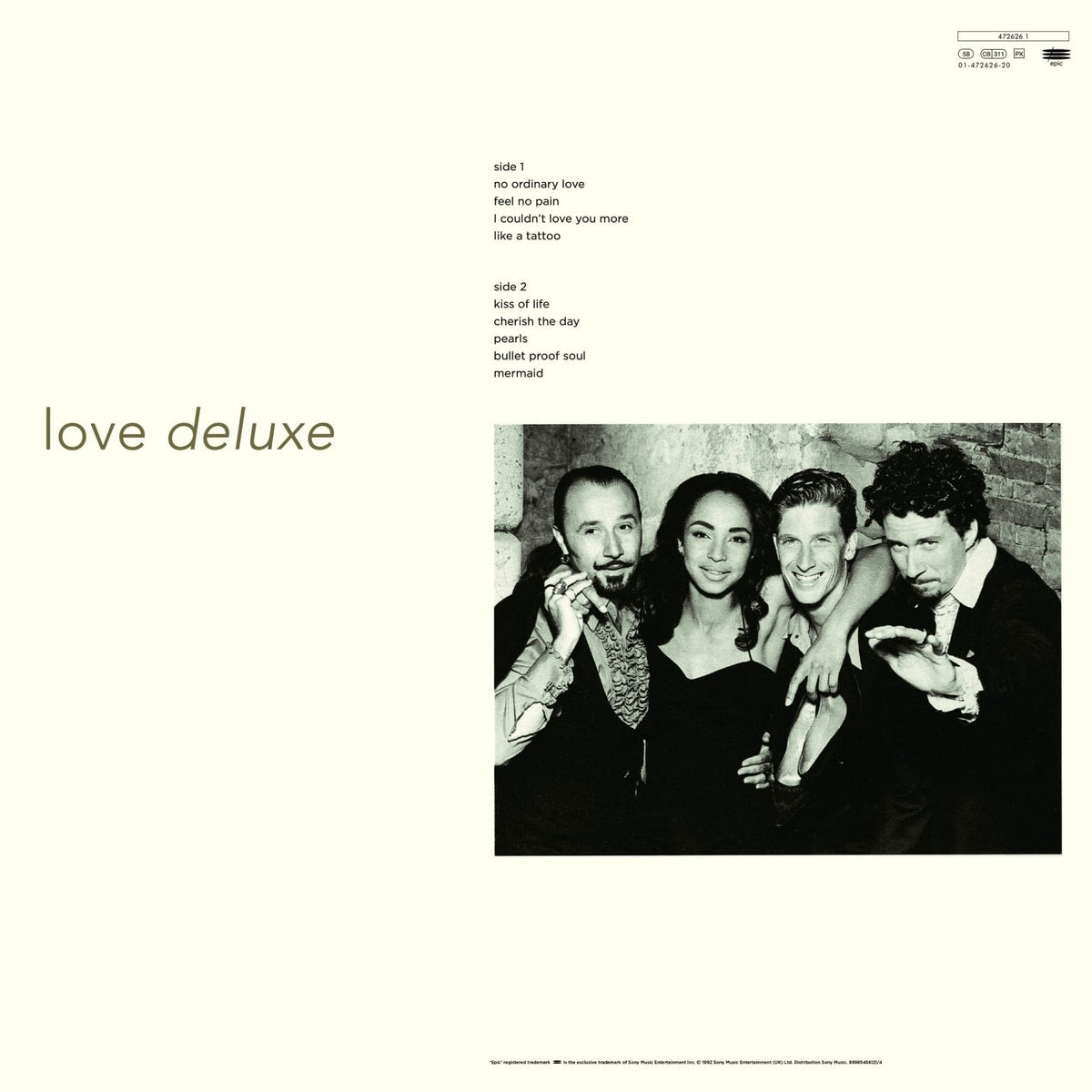 Sade - Love Deluxe - LP - Gramofonik