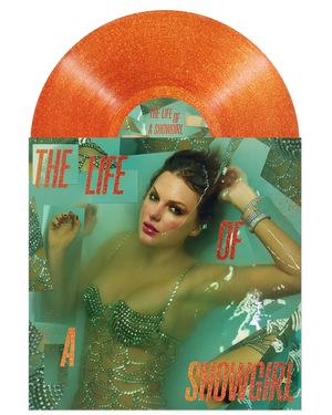 Taylor Swift - The Life Of A Showgirl (Sweat And Vanilla Perfume Portofino Orange Glitter Vinyl) - LP - Gramofonik
