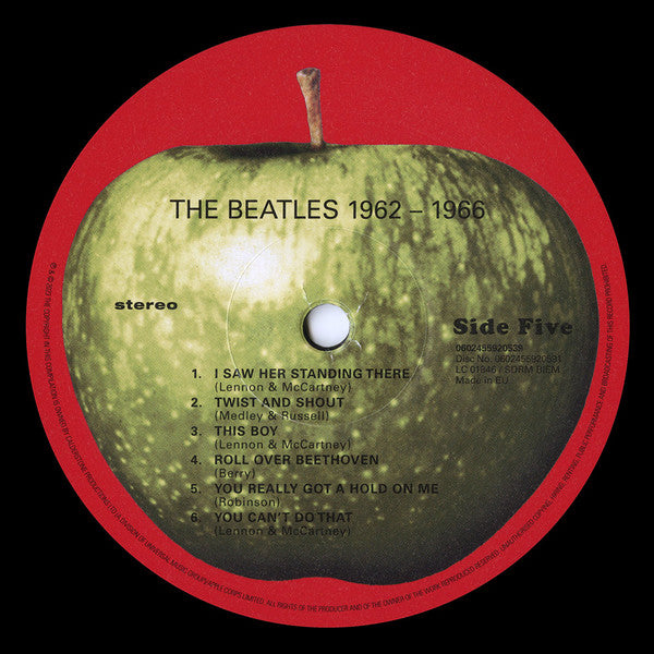 The Beatles: 1962-1966 (Red Album - 2023 Limited Edition) - 3LP - Gramofonik