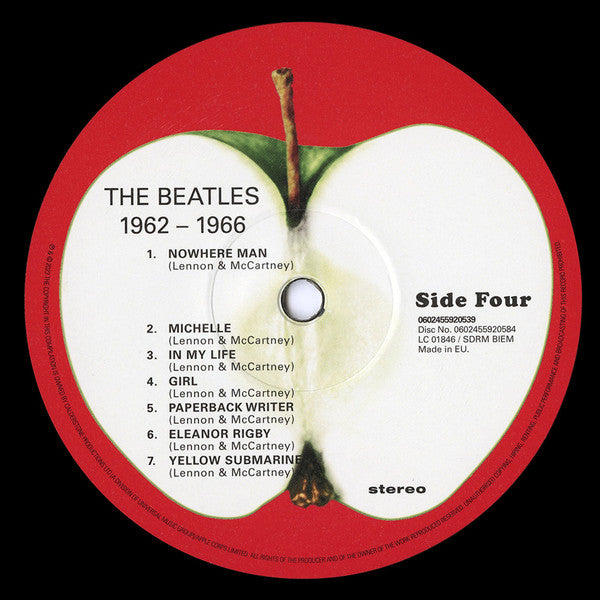 The Beatles: 1962-1966 (Red Album - 2023 Limited Edition) - 3LP - Gramofonik