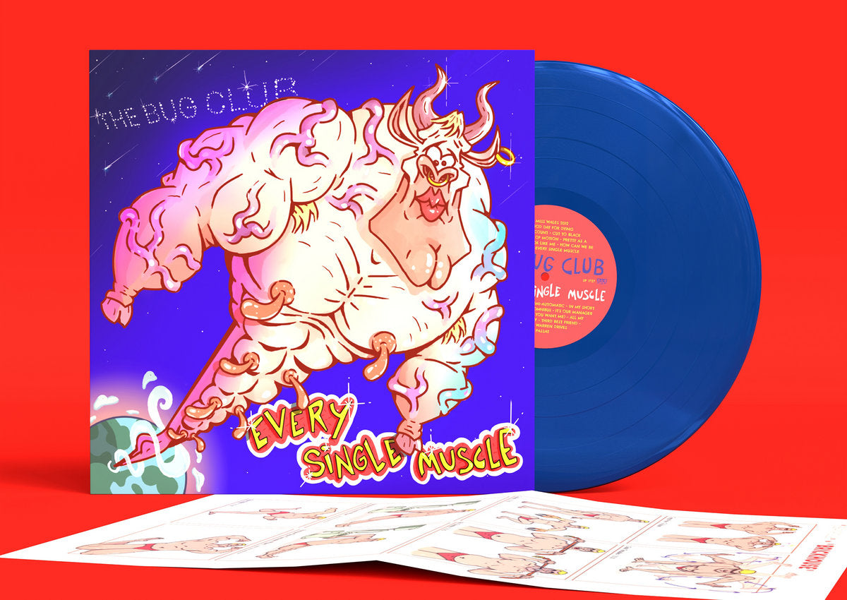 The Bug Club - Every Single Muscle (Loser Edition" Opaque Blue Vinyl) - LP - Gramofonik