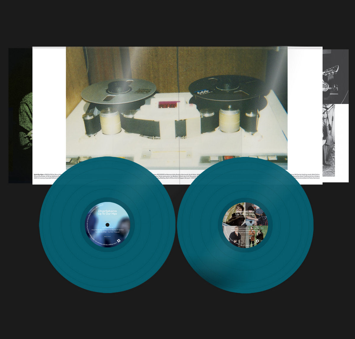 The Charlatans - Up To Our Hips (30th Anniversary Expanded Edition - Petrol Blue) - 2LP - Gramofonik