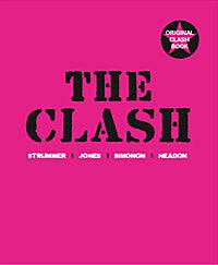 Book cover of 'The Clash' with band name and album title on a pink background