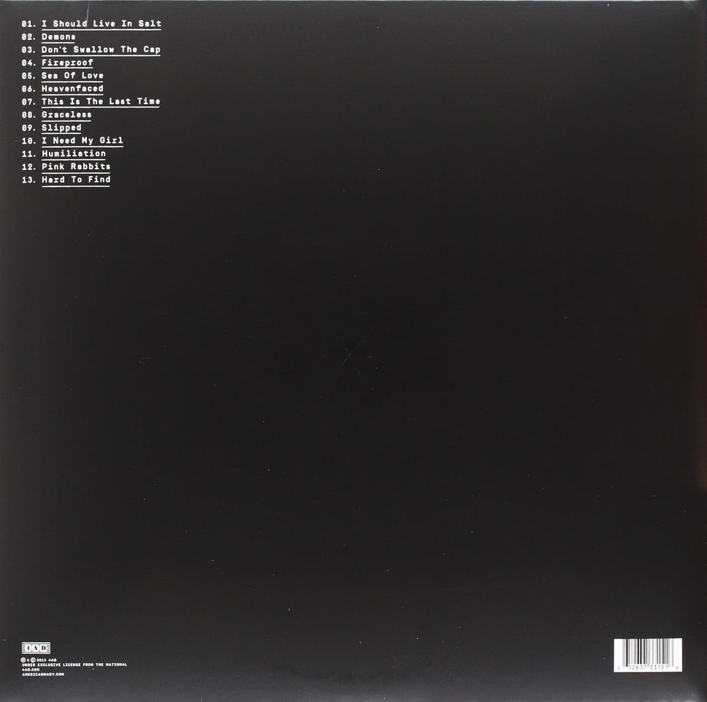 The National - Trouble will find me - LP - Gramofonik