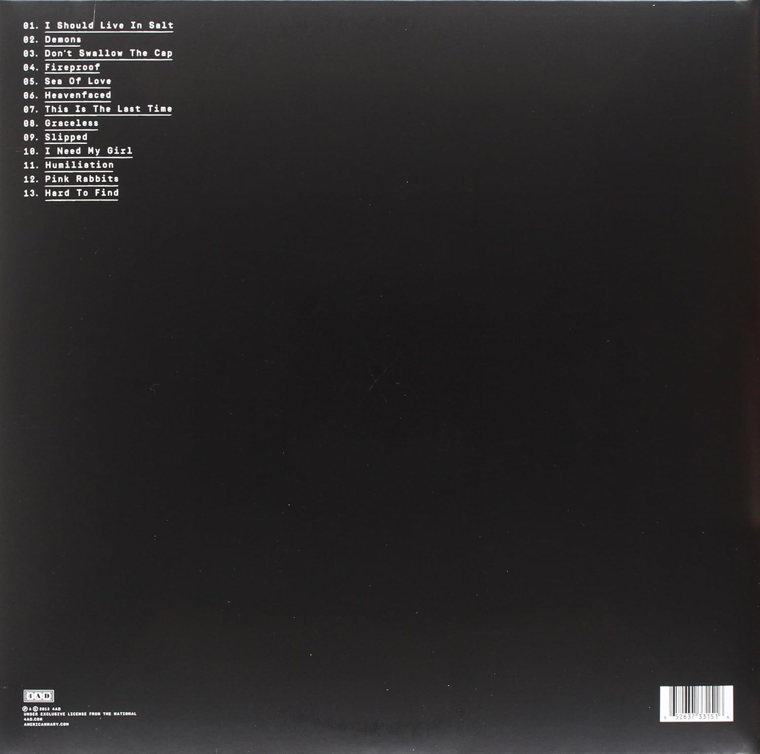 The National - Trouble will find me - LP - Gramofonik