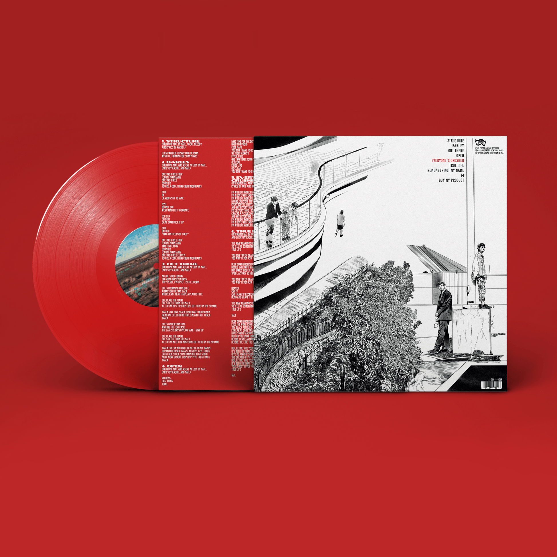 Water From Your Eyes - Everyone's Crushed (Red) - LP - Gramofonik