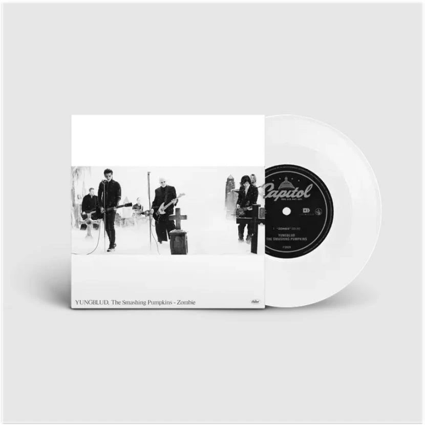 YUNGBLUD & The Smashing Pumpkins - Zombie (45rpm 7" White Vinyl) - LP - Gramofonik