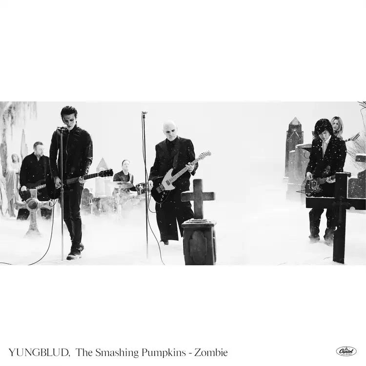 YUNGBLUD & The Smashing Pumpkins - Zombie (45rpm 7" White Vinyl) - LP - Gramofonik